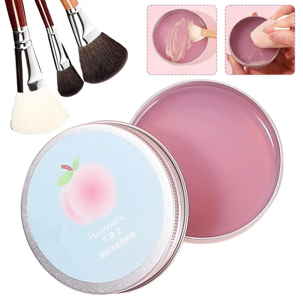 Makeup Brush Cleaner Solid Cleaning Mat Removes Cosmetic Pad Sponges Qme