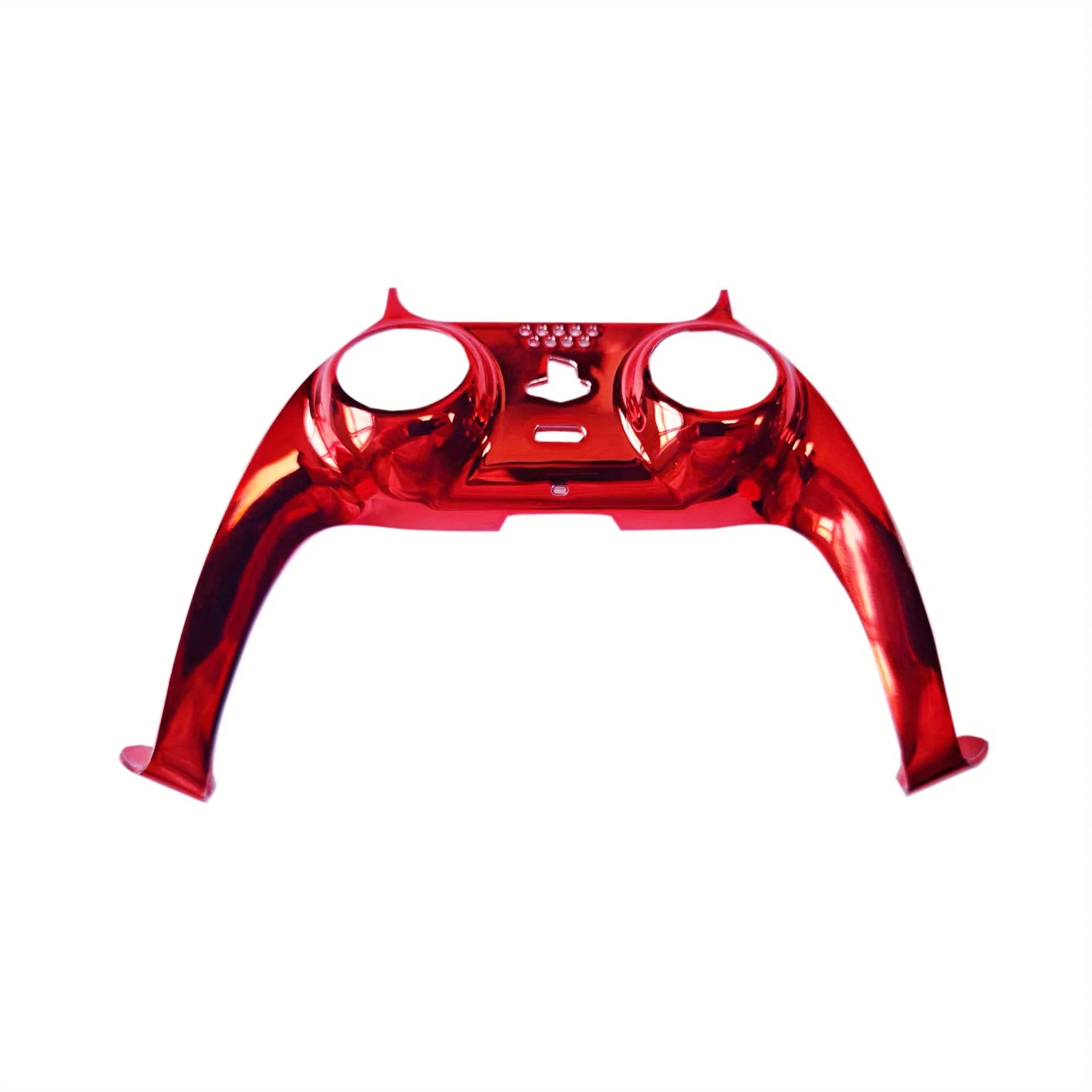 Decorative Shell Compatible with PS5 Controller,DIY Replacement Clip Shell,Customized Board Cover Compatible with PS5 Controller Qme Red-1pc