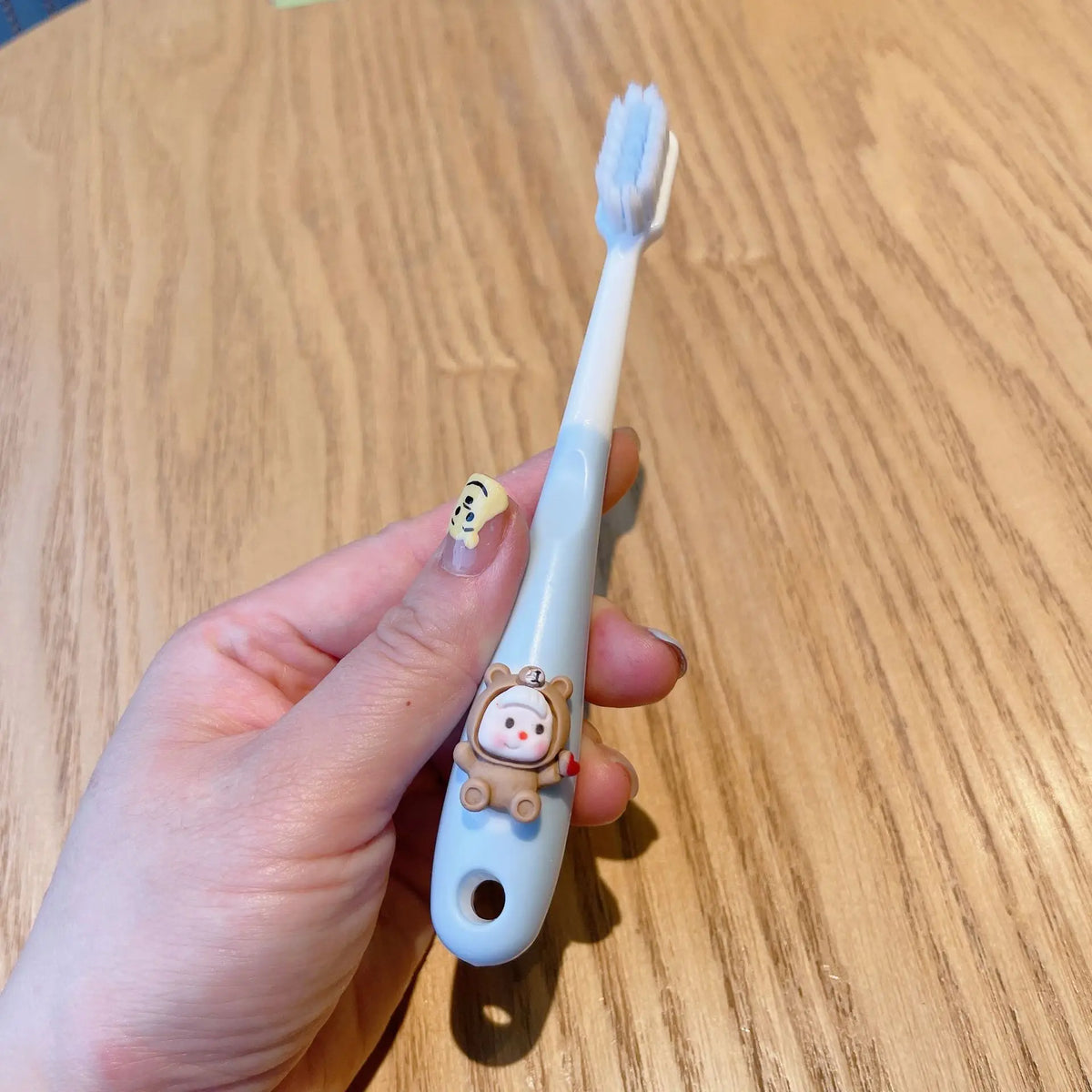 Hello Kitty Kuromi Cartoon Toothbrush Cute Student Soft Bristles Qme 7