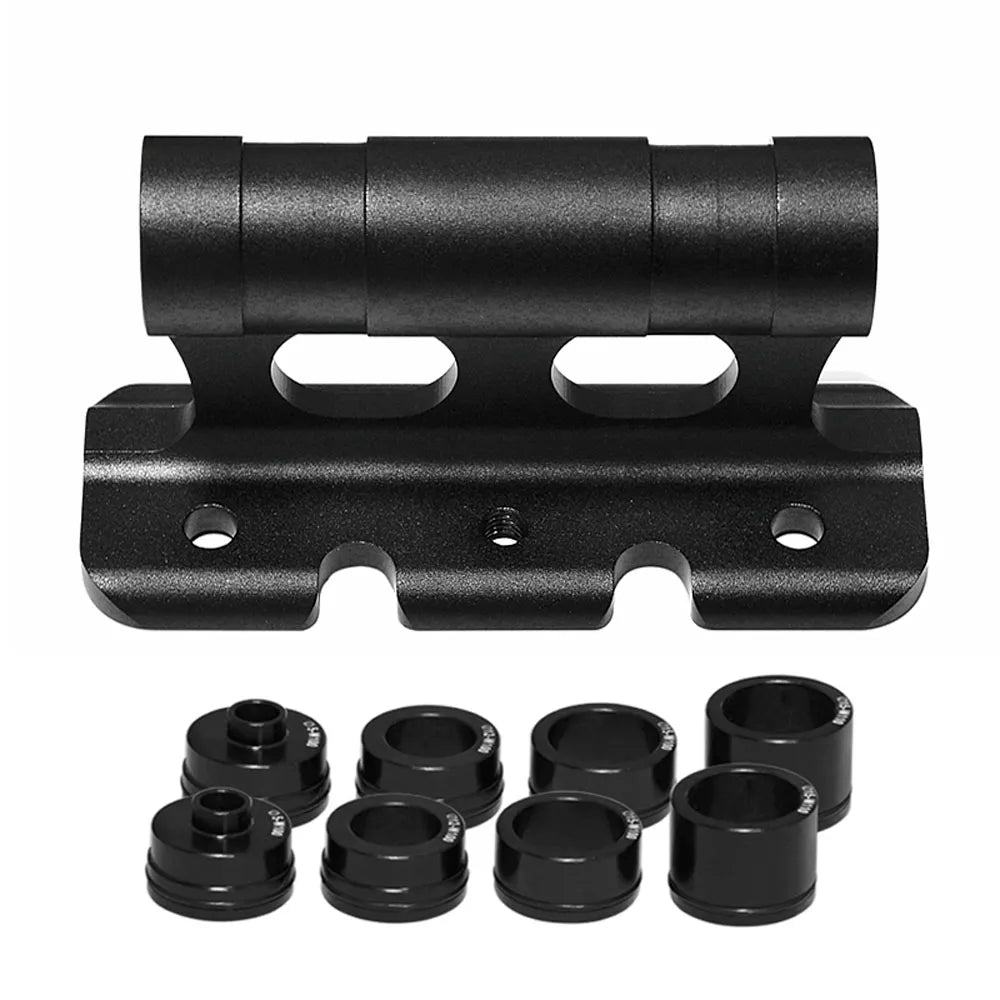 ZTTO Bike Fork Mount Quick Release Thru Axle Carrier Front Fork Block Car Roof Rack Support Bicycle Stand Holder Mtb Accessories Qme 1 Set Black B China Mainland