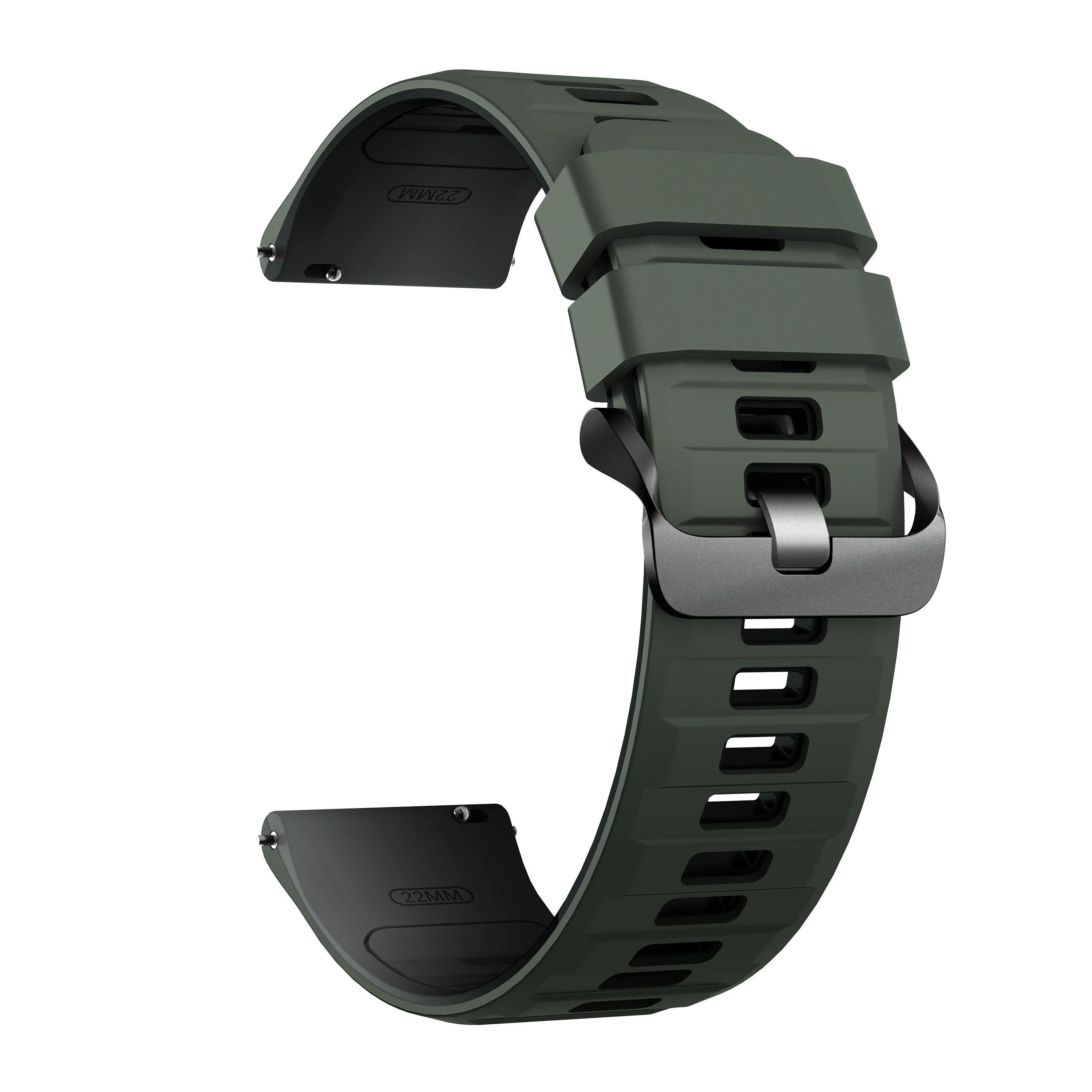 22mm Silicone Strap For OnePlus Watch 3 2 2R Sports Replacement Wristband Bracelet For OPPO Watch 4 Pro X X2 Band Correa Qme AGreen Gray 22mm Universal