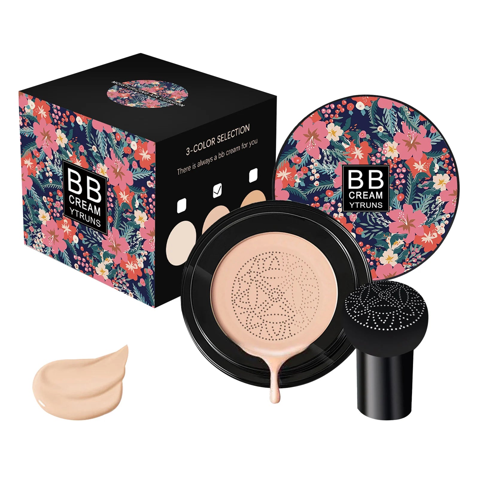 Air Cushion BB Cream Moisturizing Concealer CC Foundation Qme natural China Mainland