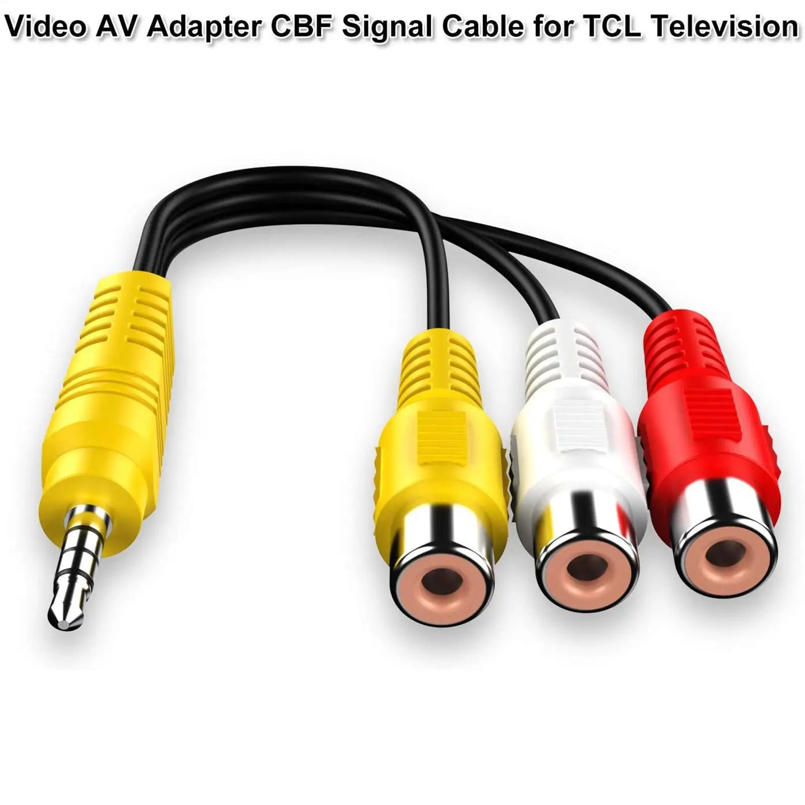 TCLDedicated Jack Plug RCACable 3 5 Aux Male RCAFemale Adapter Mini Qme