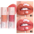 Shimmer Lip Gloss Hydrating Plumping Glass Finish Non-sticky Long Qme 01 03 8g