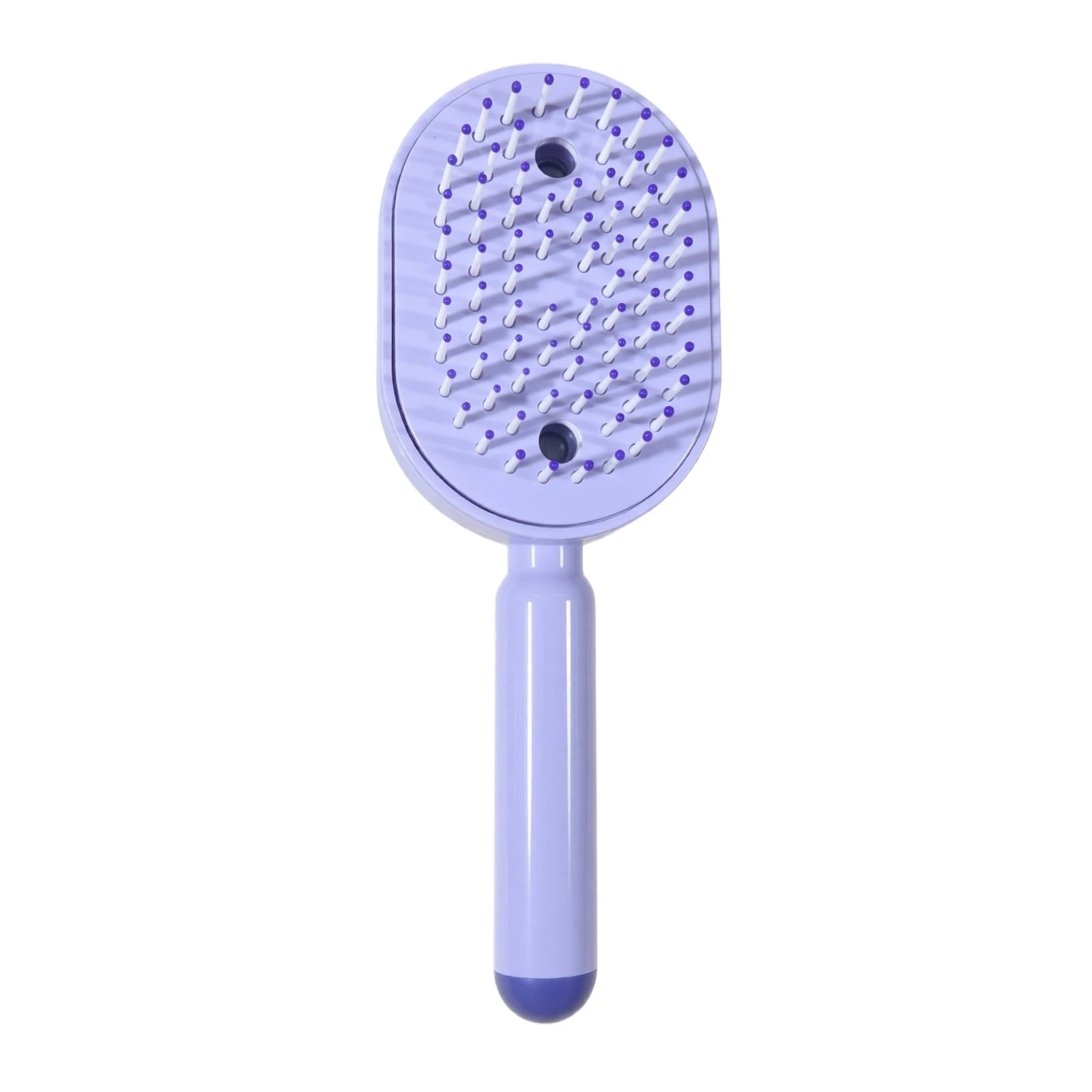 Spray Hair Straightener Comb for Smoothing and Hydrating Hair Brush for Frizz Control Air Cushion Massage Hair Caring Supplies Qme Purple