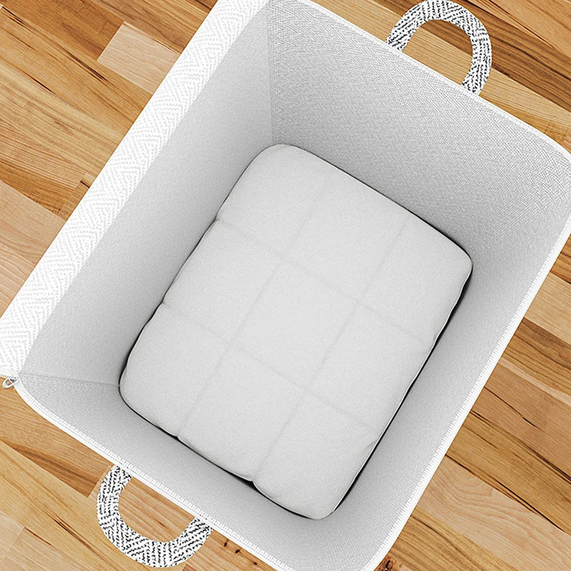 Blankets Bedding Foldable Zipper Storage Bag Large Capacity Clothes Qme