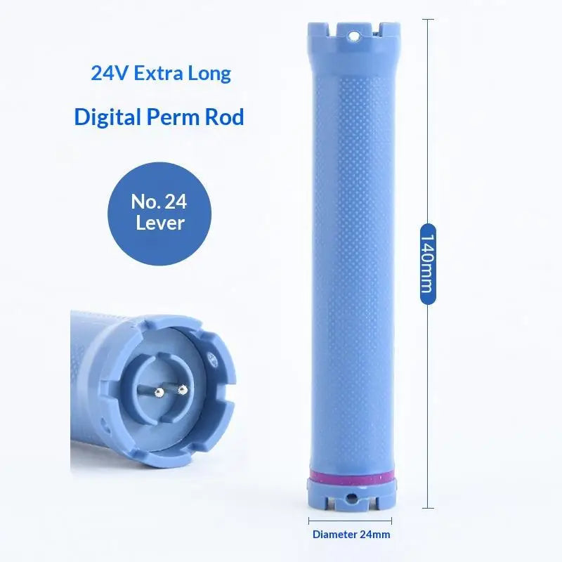 Digital Temperature-controlled Hair Rods 24 V Electric Curling Tools Qme 24