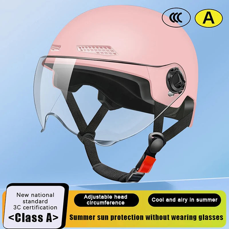 3C Certified Men's Women's Adult Cartoon Electric Bicycle Motorcycle Qme Pink A