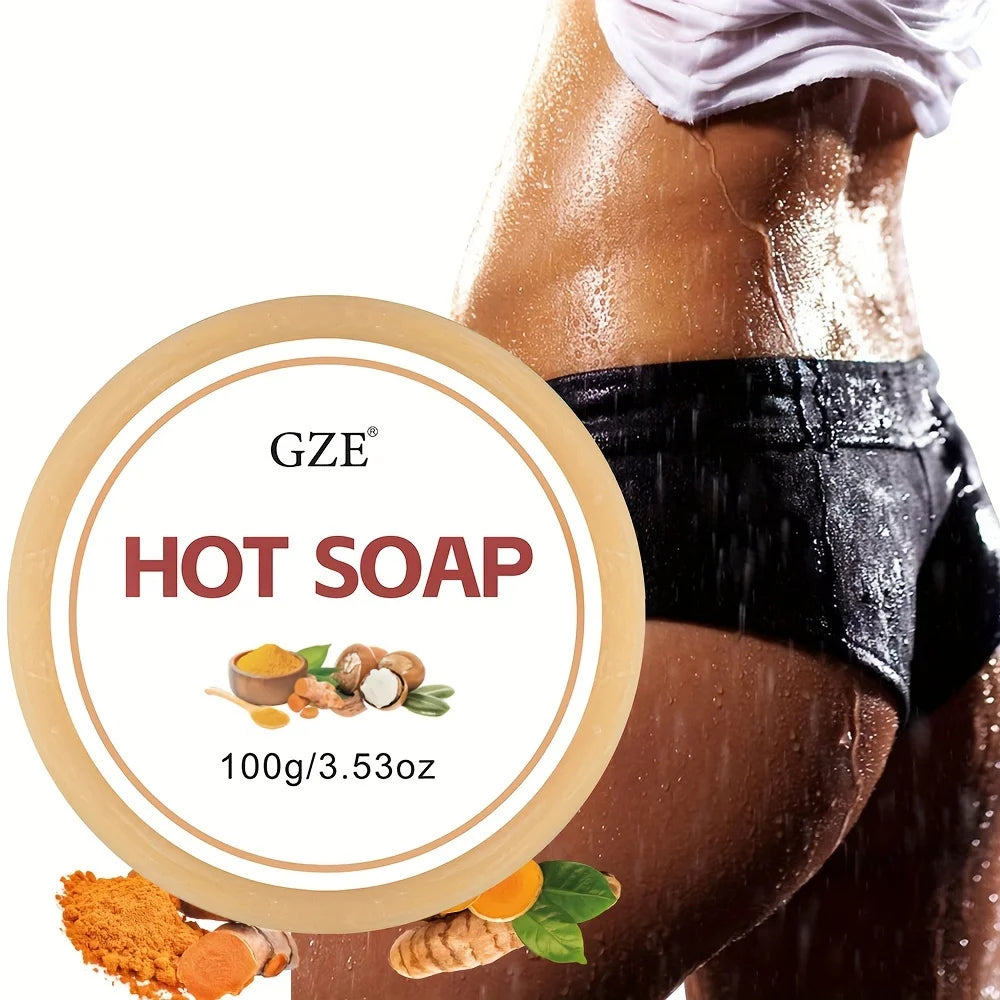 GZE Sweat Workout Enhancer Body Hot Soap - Makes You Sweat Harder and Faster, Body Massage Hot Bar Improve Workout Muscle Qme