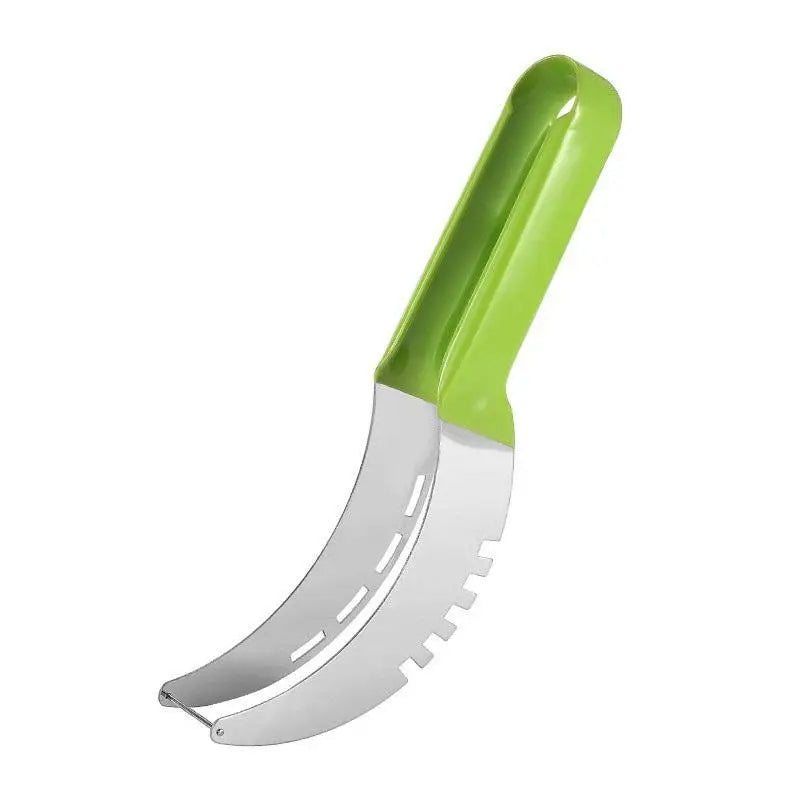 Stainless Steel Windmill Watermelon Cutter Artifact Salad Fruit Qme C