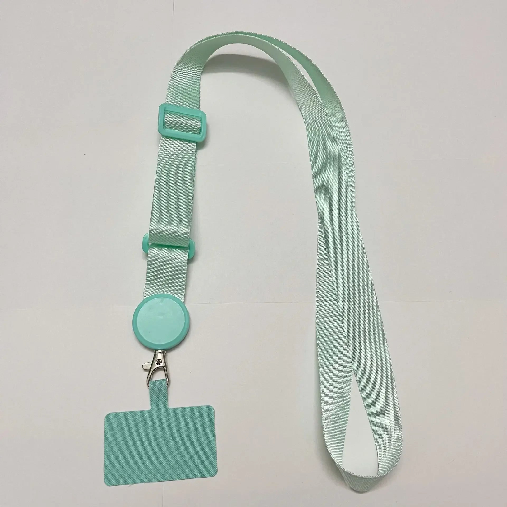 5pcs Anti-Loss Rope - Detachable Work ID Badge Holder Strap for Students & Office, Adjustable Phone Lanyard DIY Qme light blue China Mainland
