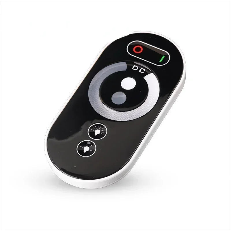 Dimmer RF Touch Remote Control for Single Color Light Lamp Bulb Strip Driver, 12V 24V DC 432W 6A/CH, LED Controller Qme