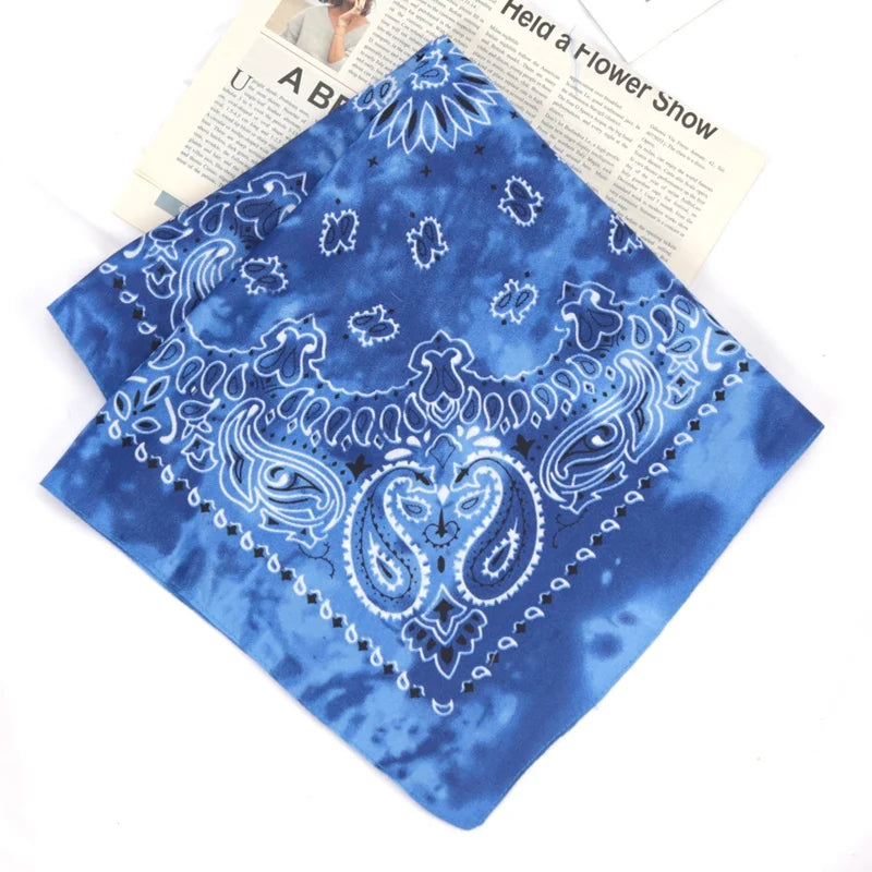 Fashion Unisex Men Women Bandana Hairband Cowboy Mens Biker Sports Qme A2