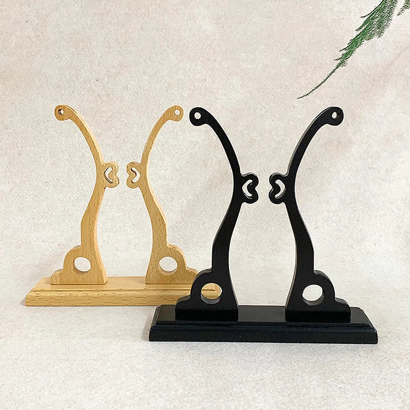 Support Bride Wedding Fan Base Stand Display Holder Circular Home Qme