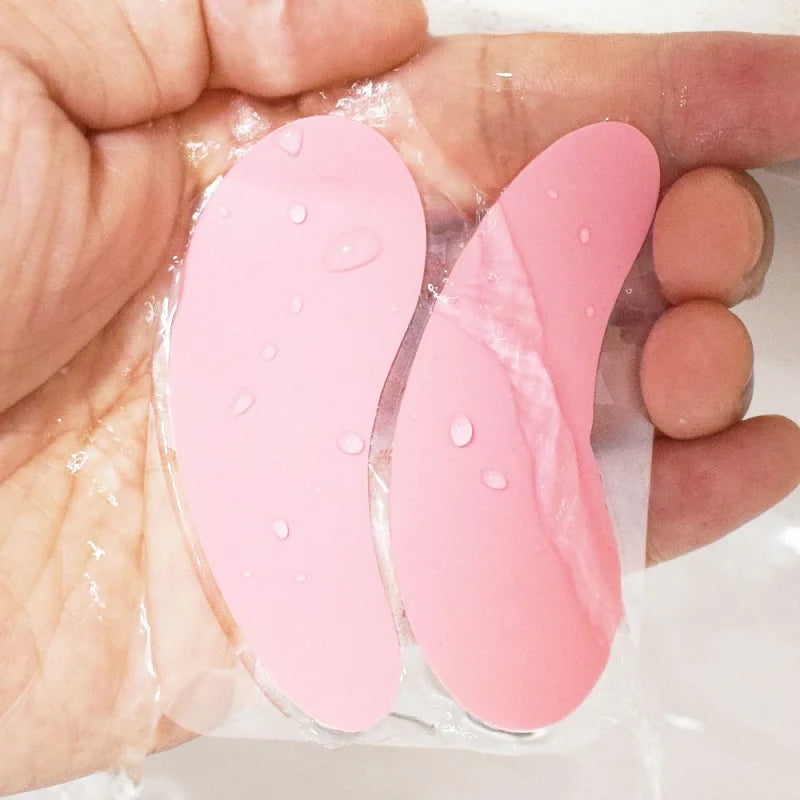 Reusable 1Pair Eye Pads Silicone Stripe Lash Lift Eyelash Extension Qme