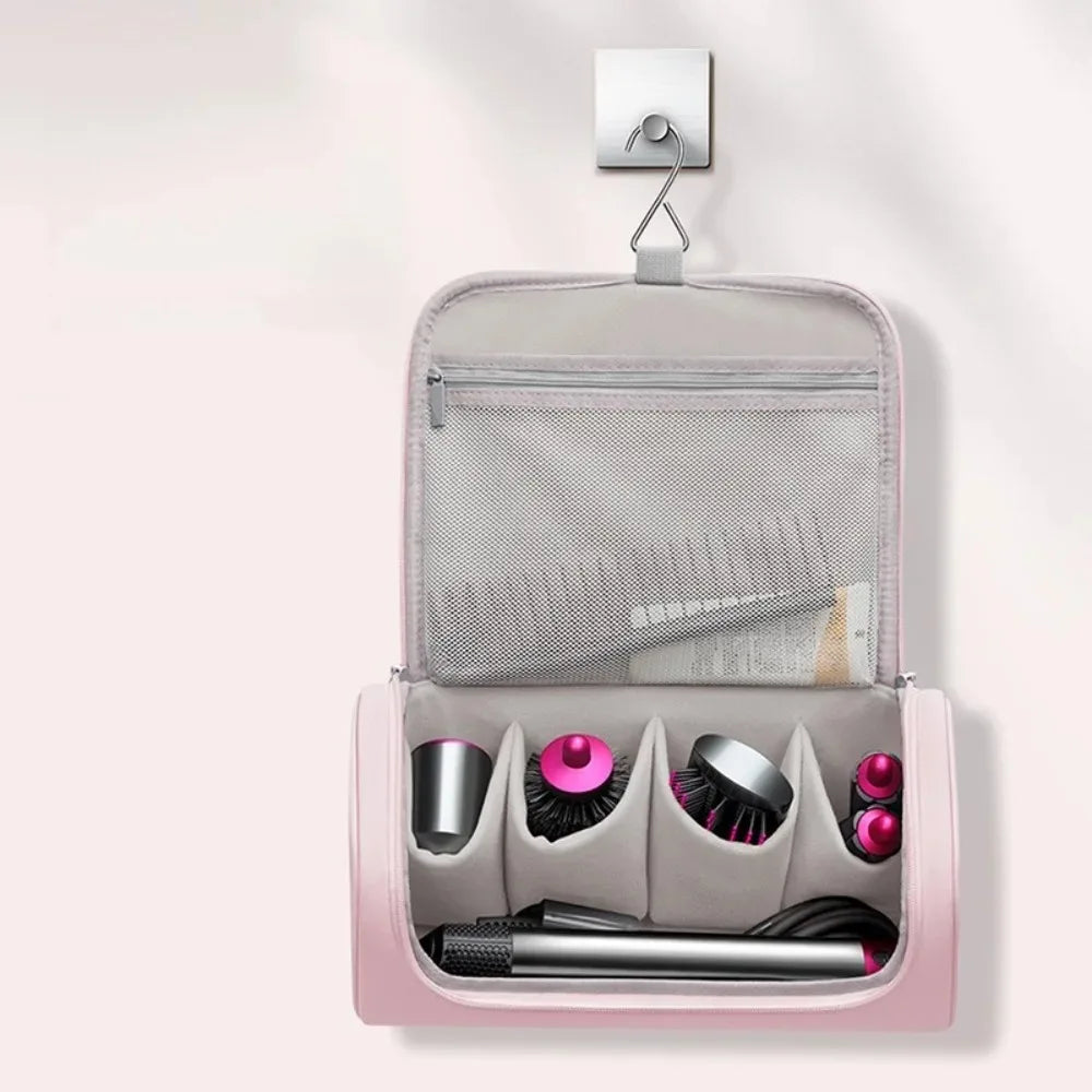 1 Hideable Hook Hair Dryer Case Waterproof Large Capacity Travel Qme