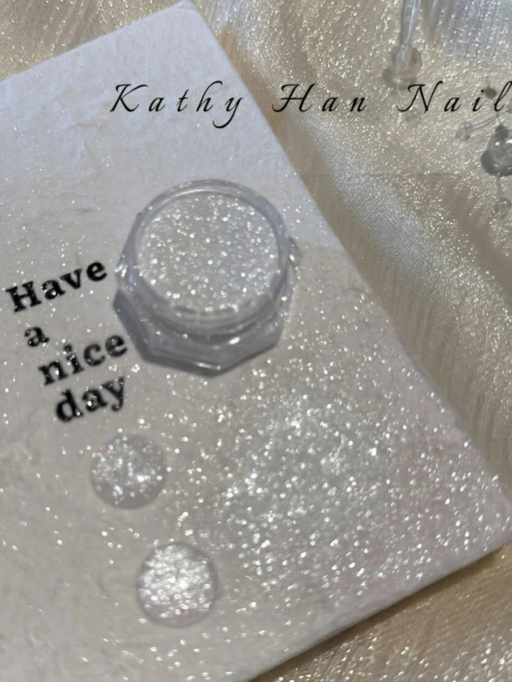 1 White Snowflake Sea Salt Crystal Diamond Powder Ultra-fine Qme