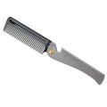 Folding Beard Comb Moustache Comb Beard Comb Folding Moustache Shaping Comb Stainless Steel Round Comb Teeth Beard Comb Qme 02