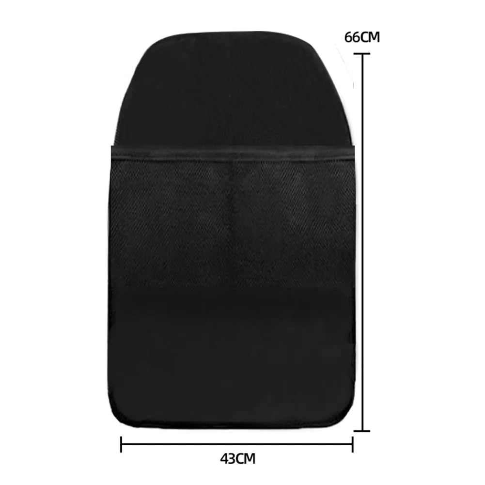 Car Rear Seat Back Scuff Dirty Protection Cover Anti Mud Dirt Seat Back Protective Cover Waterproof Auto Seat Back Protector Mat Qme