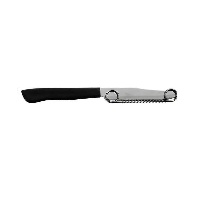 Quick Slicing Cutter Portable Fruit Vegetable Peeler Spring Kitchen Qme Black