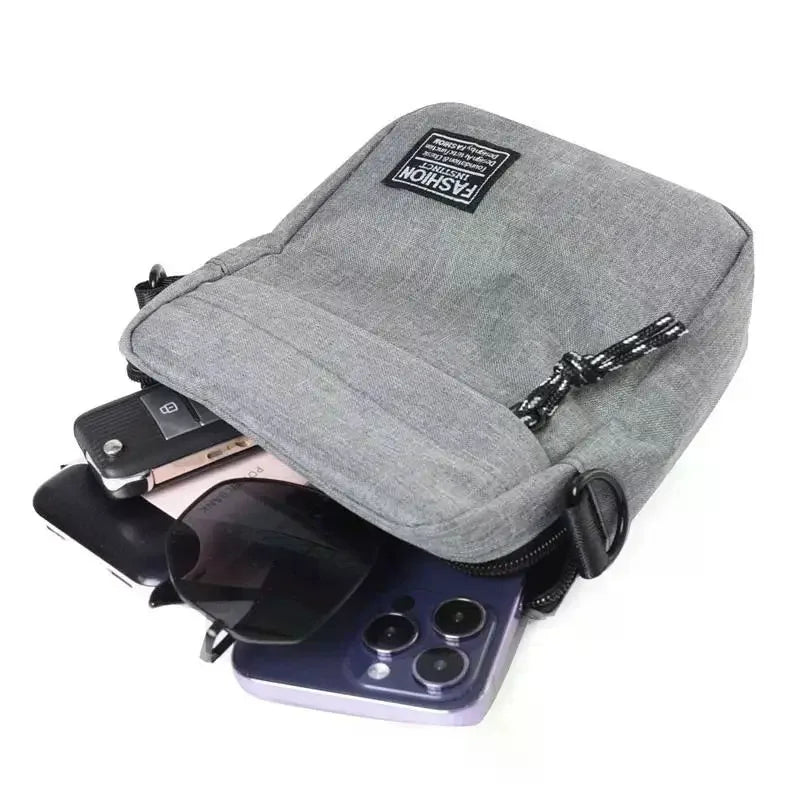 Men's Bag Available Single Shoulder Cross-body Design Suitable Daily Qme