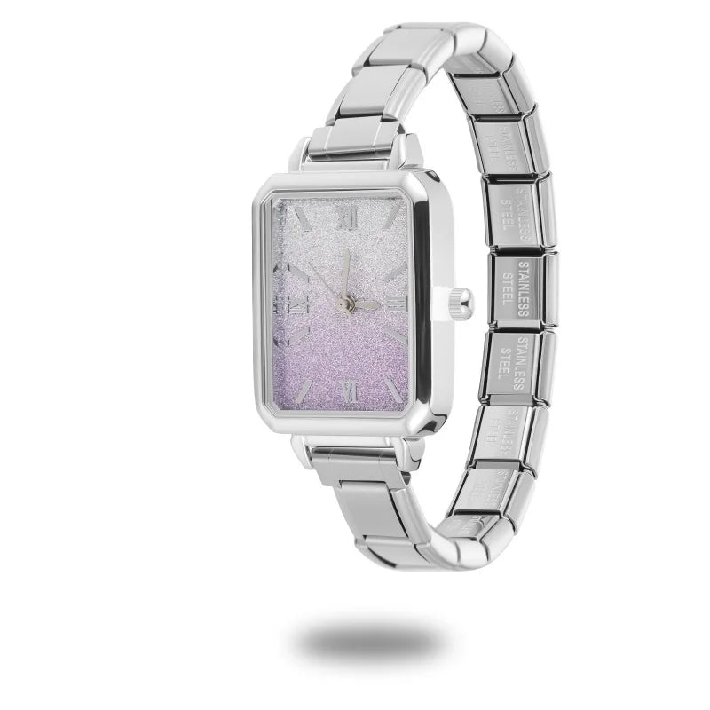 Wholesale 2026 Stainless Steel Watch Head Bracelet DIY Italian Charm