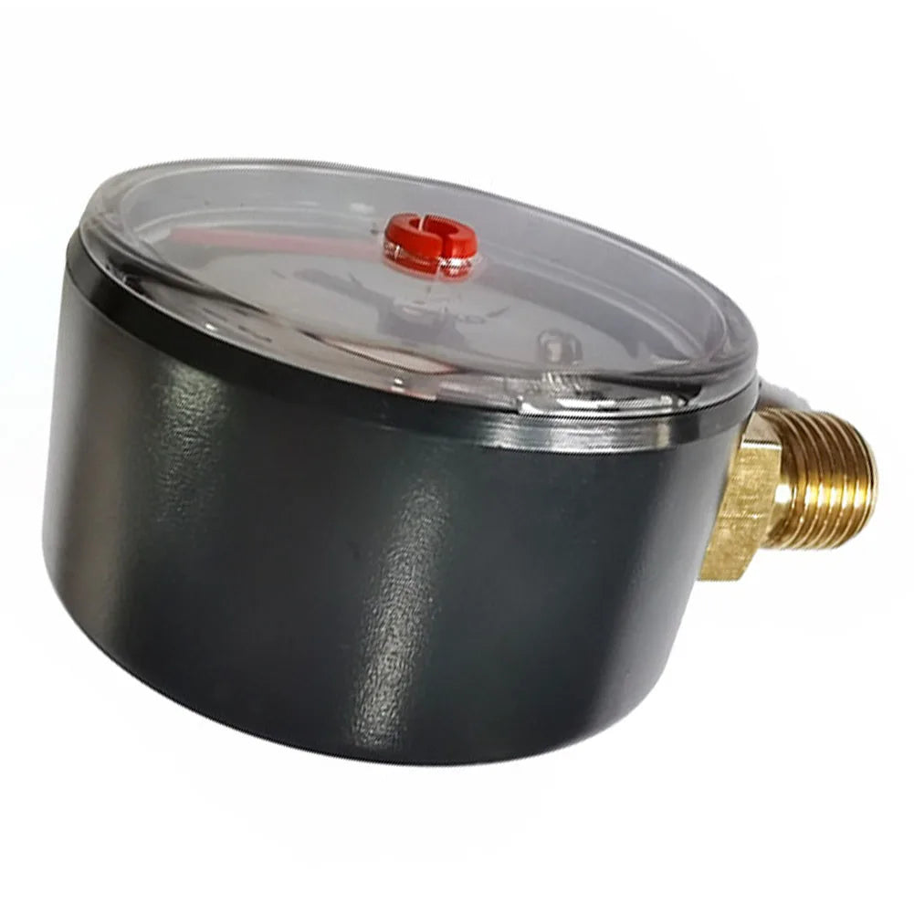 Y50 Radial Connection Pressure Gauge G1/4 Measuring Range 6Bar For Water Oil And Air For Domestic Heating Water Supply Systems Qme