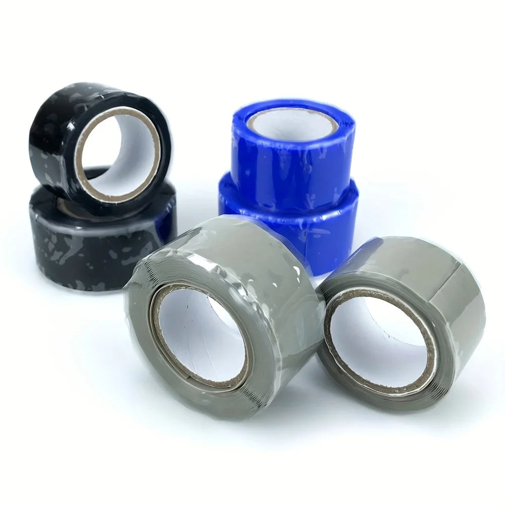 1 Roll Self-Fusing Silicone Tape, Hose Repair Tape, Leak Proof Rubber Hose Tape, Pipe For Water, High Pressure Resistance Qme