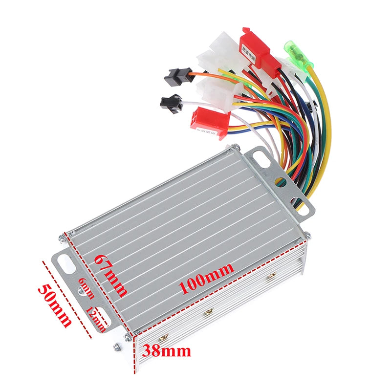 36V 48V 350W Brushless Motor Controller DC Regulator Speed Qme Onesize