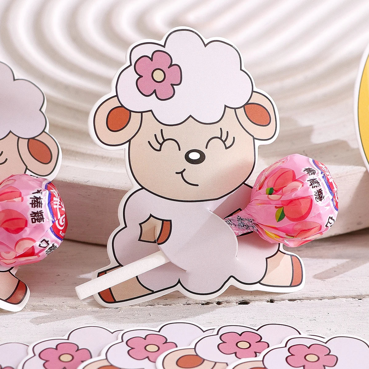 30 Pieces/Pack Eid Al-Adha Party Favors, Lamb-Shaped Candies and Snacks, Paper Cards and Lamb-Shaped Decorative Paper Qme Myy-30Pcs Other Other
