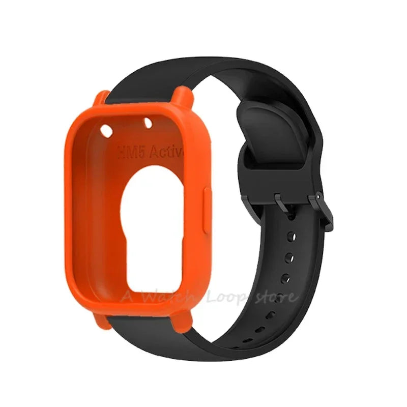 Silicone Case Strap Redmi Watch 5 Lite Active Repacement Bracelet