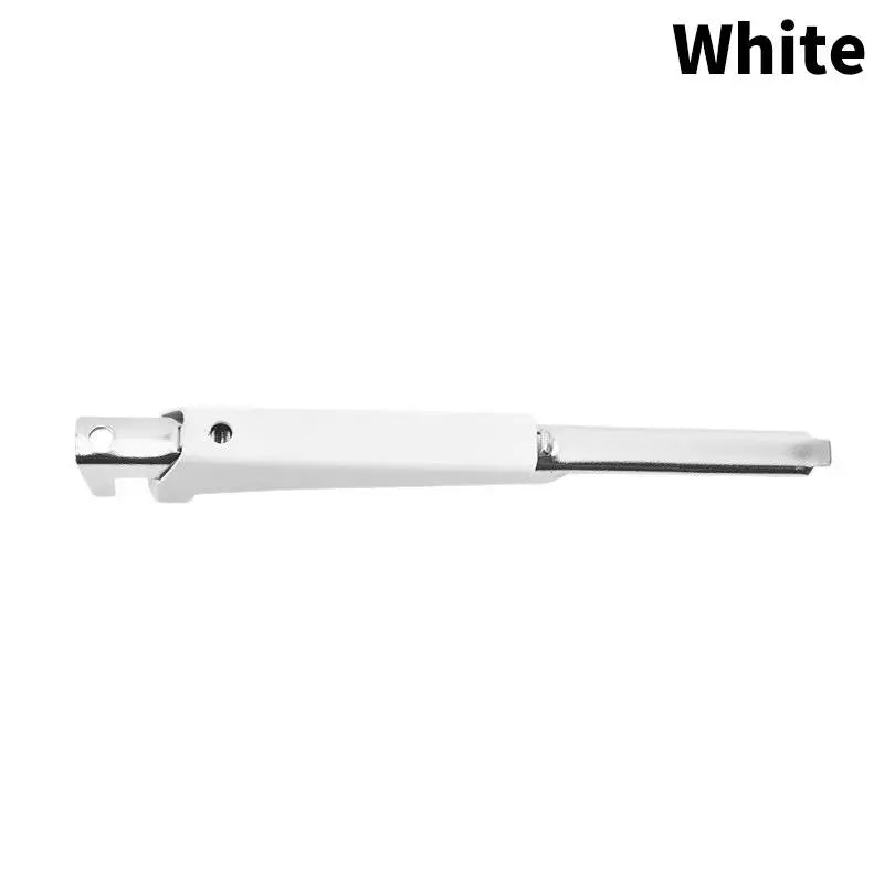Adjustable Stainless Steel Jar Opener Lid Gripper Bottle Weak Hands Qme White