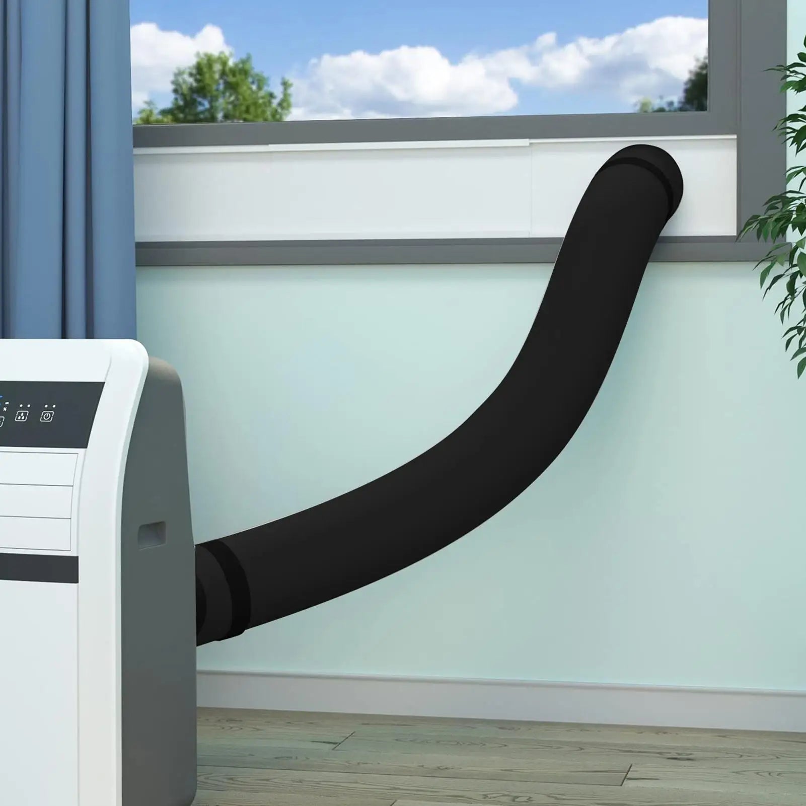Portable Air Conditioner Hose Cover Heat Insulation Dustproof Air Conditioner Hose Insulation Cover for Homeowner Renter Qme