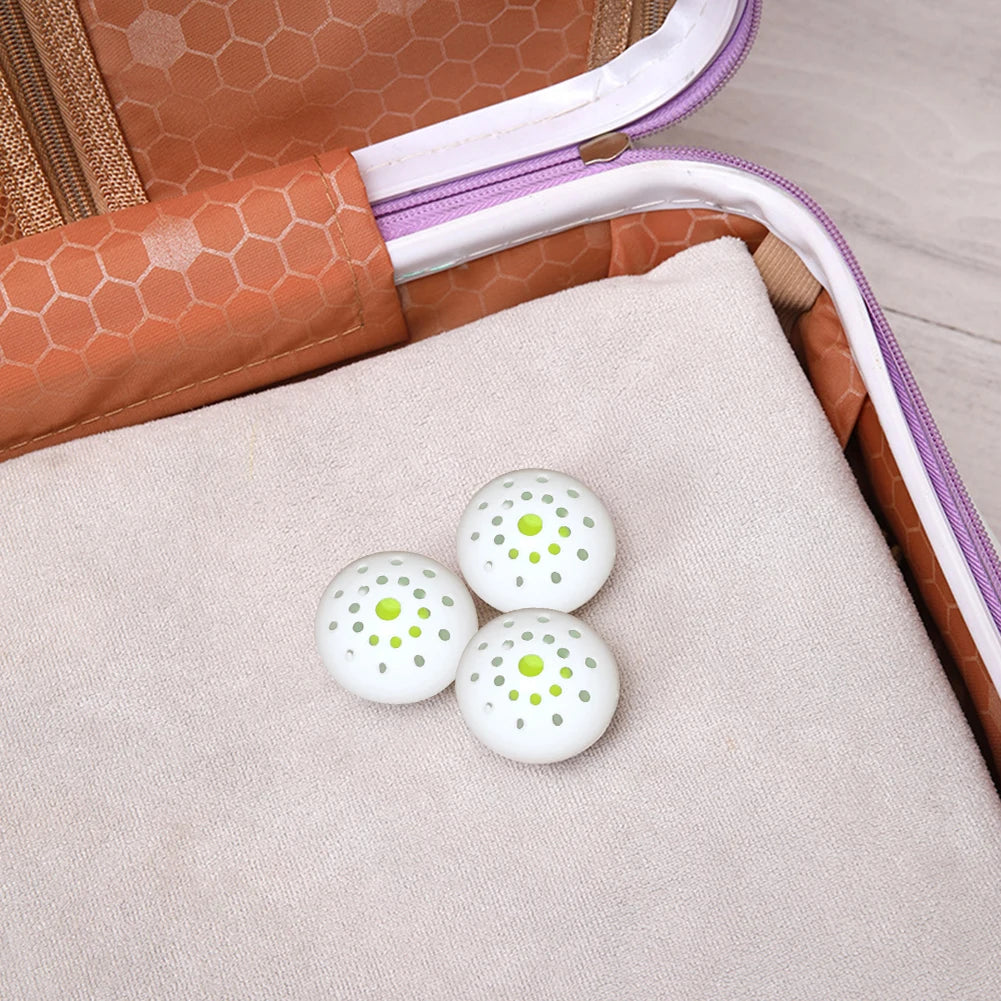 6-60PCS Shoes Deodorant Balls Jasmine Scent Fresheners Footwear Shoe Closet Toilet Deodorization Long-lasting Aromatic 3cm Qme