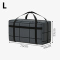 Extra Large Thickened Handheld Storage Bag Dustproof & Moisture-Proof for Clothes & Blankets Home Wardrobe Organizer Qme L
