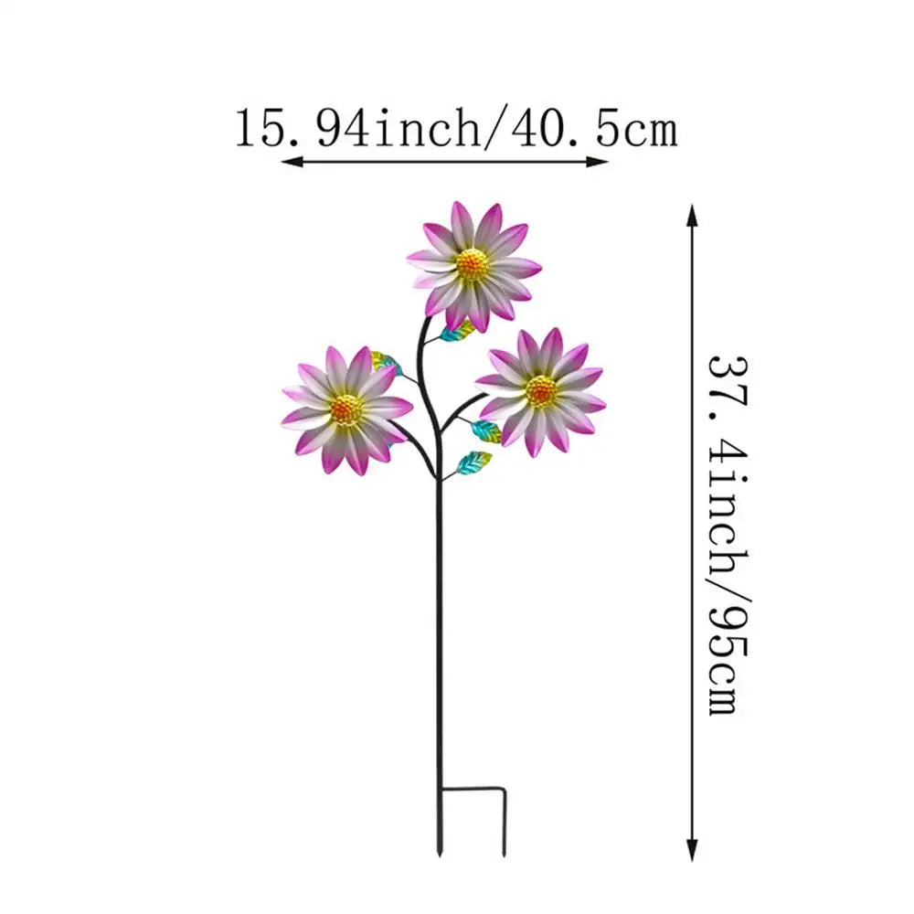 Windmill For Yard Decorative Flower Stake Lawn Decor Windmills For The Yard Garden For Porch Lawn Pathway Walkway Landscape Qme C China Mainland