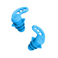 Waterproof Reusable Silicone Colorful Swim Earplugs for Adults Multifuntion Soft and Comfy Noise Reduction Sleeping Ear Clips Qme Blue