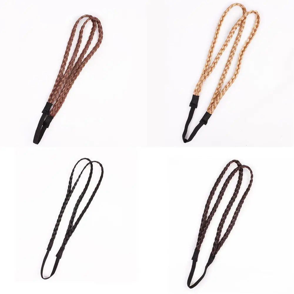 Fashion Twist Headband Head Hoop Hair Accessories Headwear Wig Qme