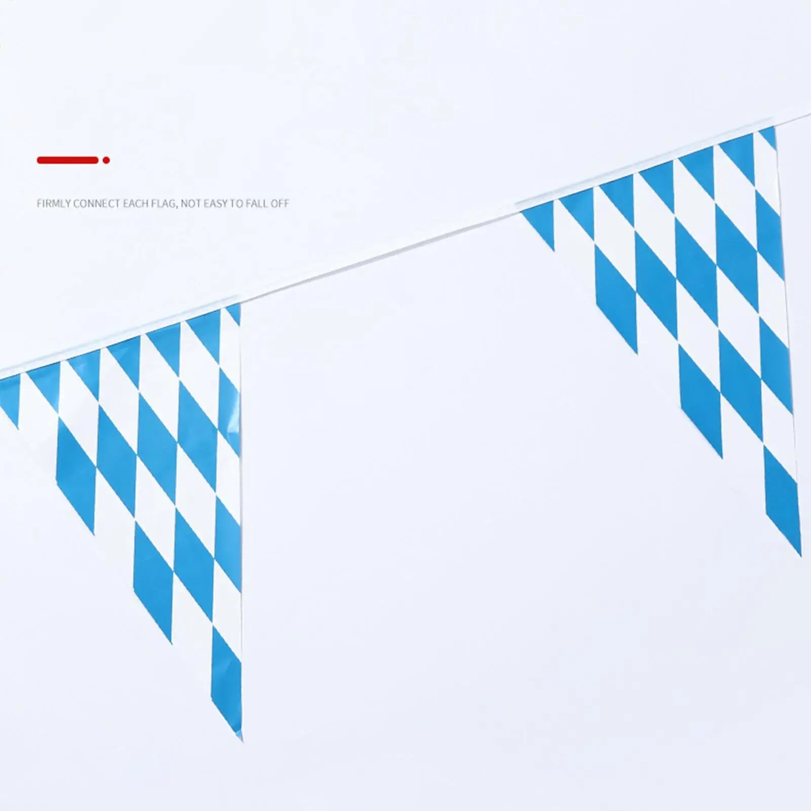 Pennant Banner Flags Flag Garland Decor 20 Pieces Bunting Banner Themed Decoration for Oktoberfest Party Home Picnic Backyard Qme
