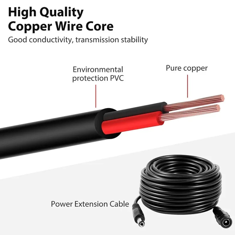 Truck Reverse Camera Video Cable 4-Way Monitor Extension Line for Semi-Trailer Aviation Connector Qme