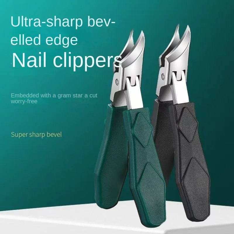 Toenail Clipper Ingrown Thick Toenails Trimmer Professional Qme