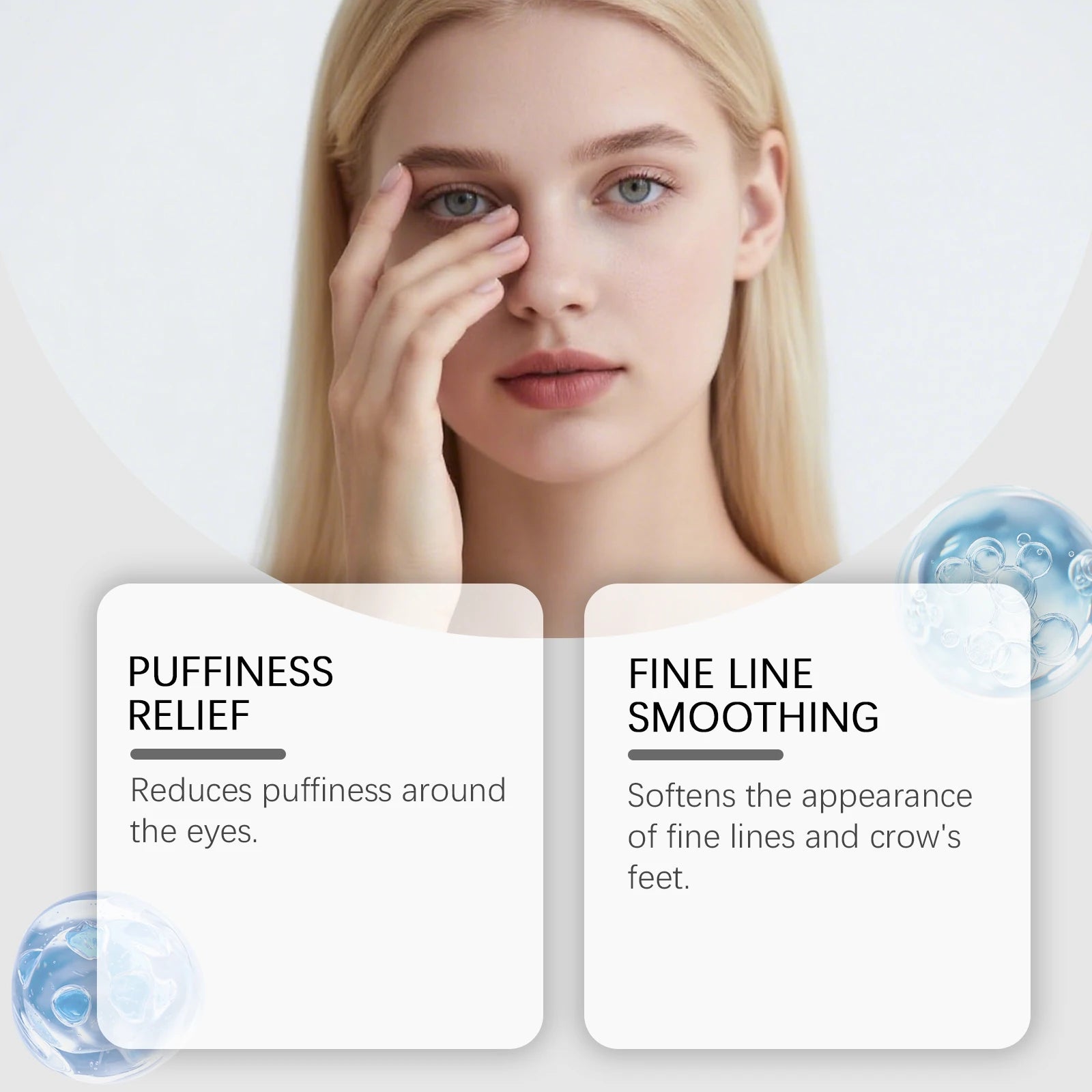 Calcium Volume Eye Patch Hydrating Smoothing Eye Treatment Anti-Puffiness Lifting Firming Eye Area Soft Smooth Eye Patch Qme
