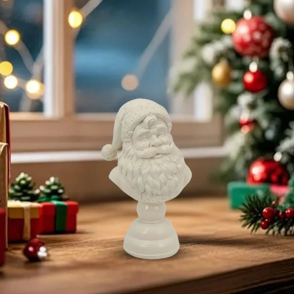 Christmas Figurines Resin Crafts Sculpture Statue Home Dorm Bedroom Qme