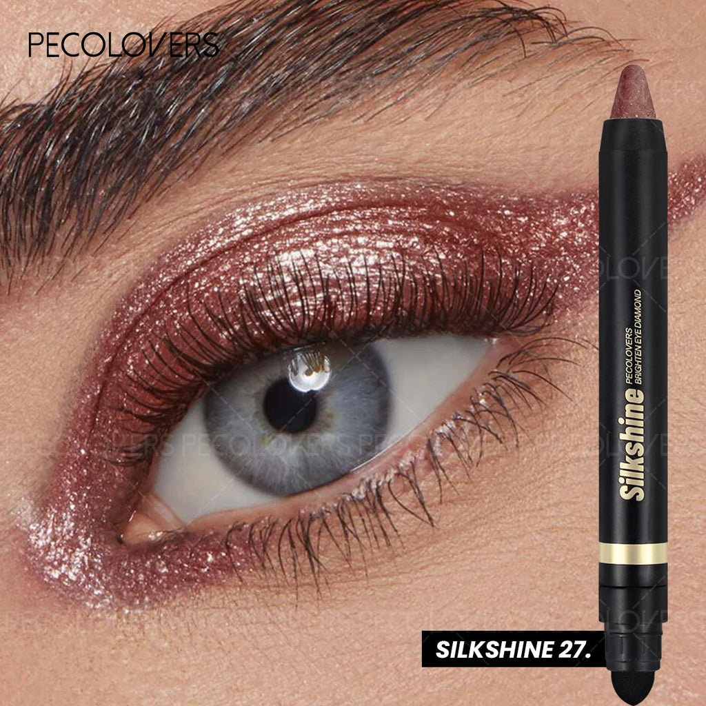 Double-head Eye Shadow Stick Eyeshadow Pen Brush Long-lasting Qme 27