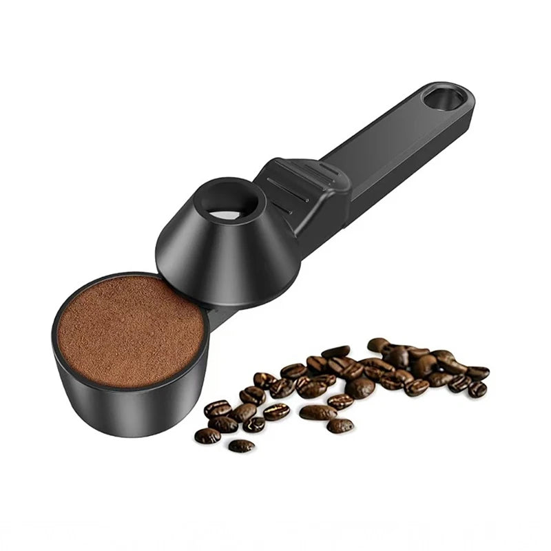 1 Pcs Coffee Scoop With Funnel For Reusable K-cup Coffee Pot 2 Tablespoon Capacity Coffee Measuring Spoon Kitchen Accessories Qme