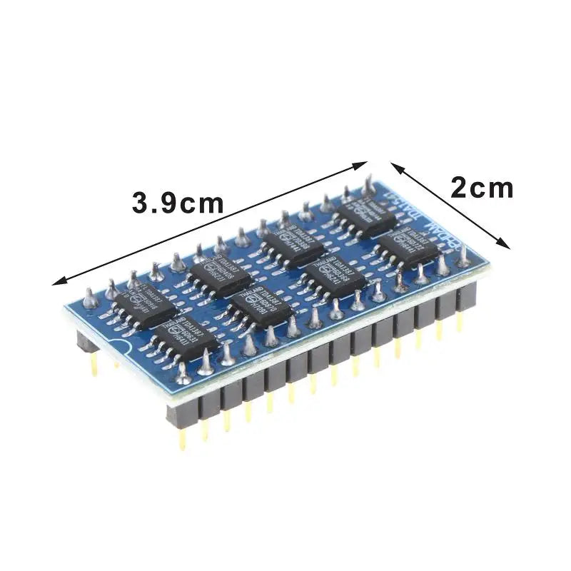 TDA1387 Professional Audio Decoder Module Hifi Low Distortion Board Qme