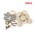 Auto Roof Retaining Buckle Headliner Repair Button Fabric Metal Rivet Qme Beige