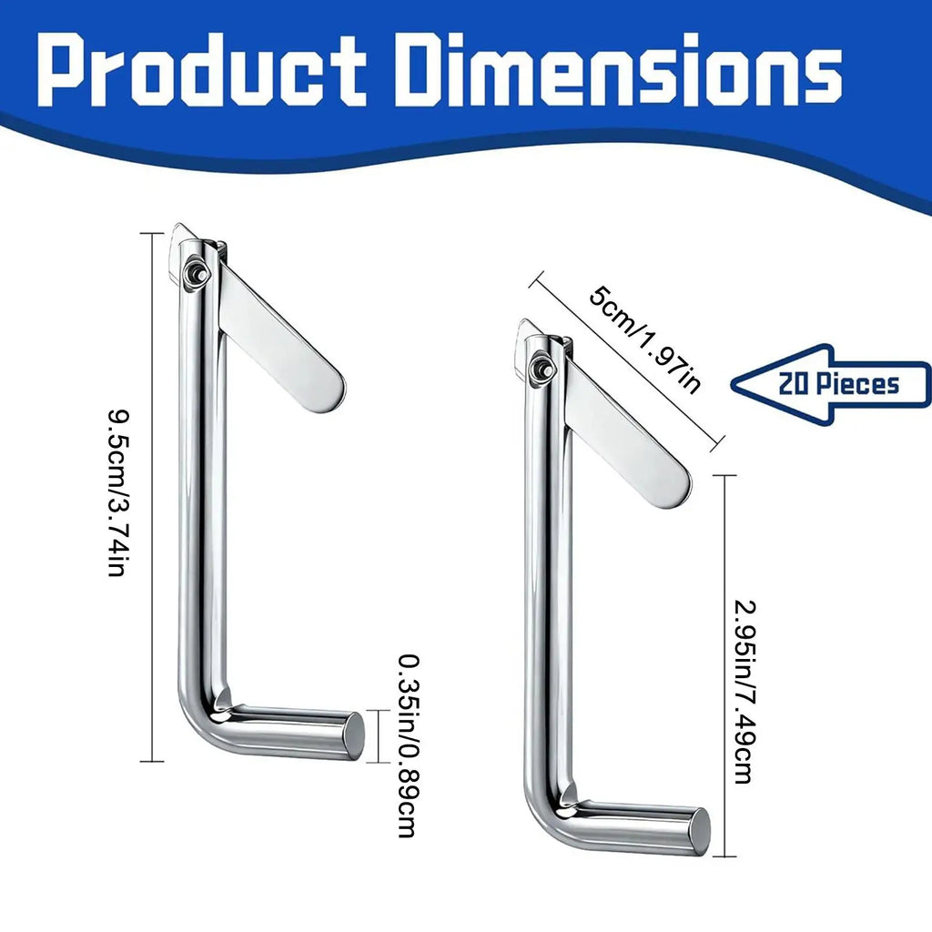 Locking Pin Steel Toggle Fasteners 20 Detachable Scaffold Pins Qme