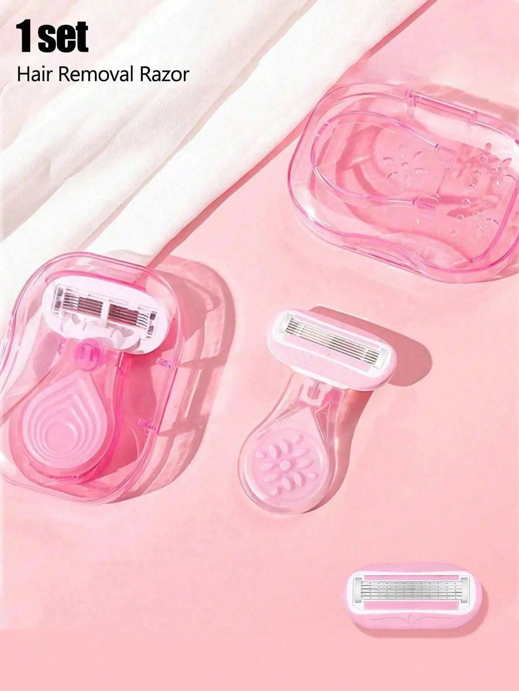 Women's Hair Removal Razor Including Underarm Leg Bikini Area Shaver Qme