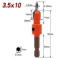 1 4 Woodworking Hex Shank Drills Bit Countersink Router Wood Drilling Qme H